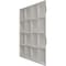 Ekena Millwork 19 5/8in. W x 19 5/8in. H Baile EnduraWall Decorative 3D Wall Panel Covers 2.67 Sq. Ft. WP20X20BAERU - alternate 6